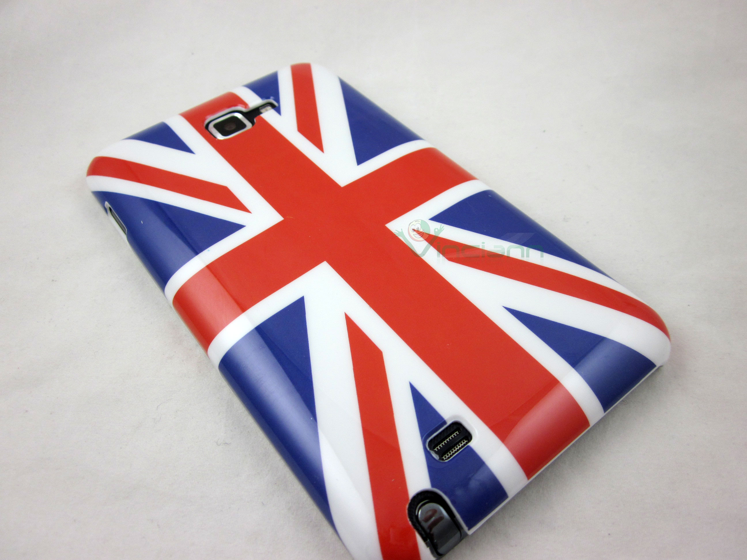 Cover Bandiera INGLESE per Samsung Galaxy Note sottile custodia back 